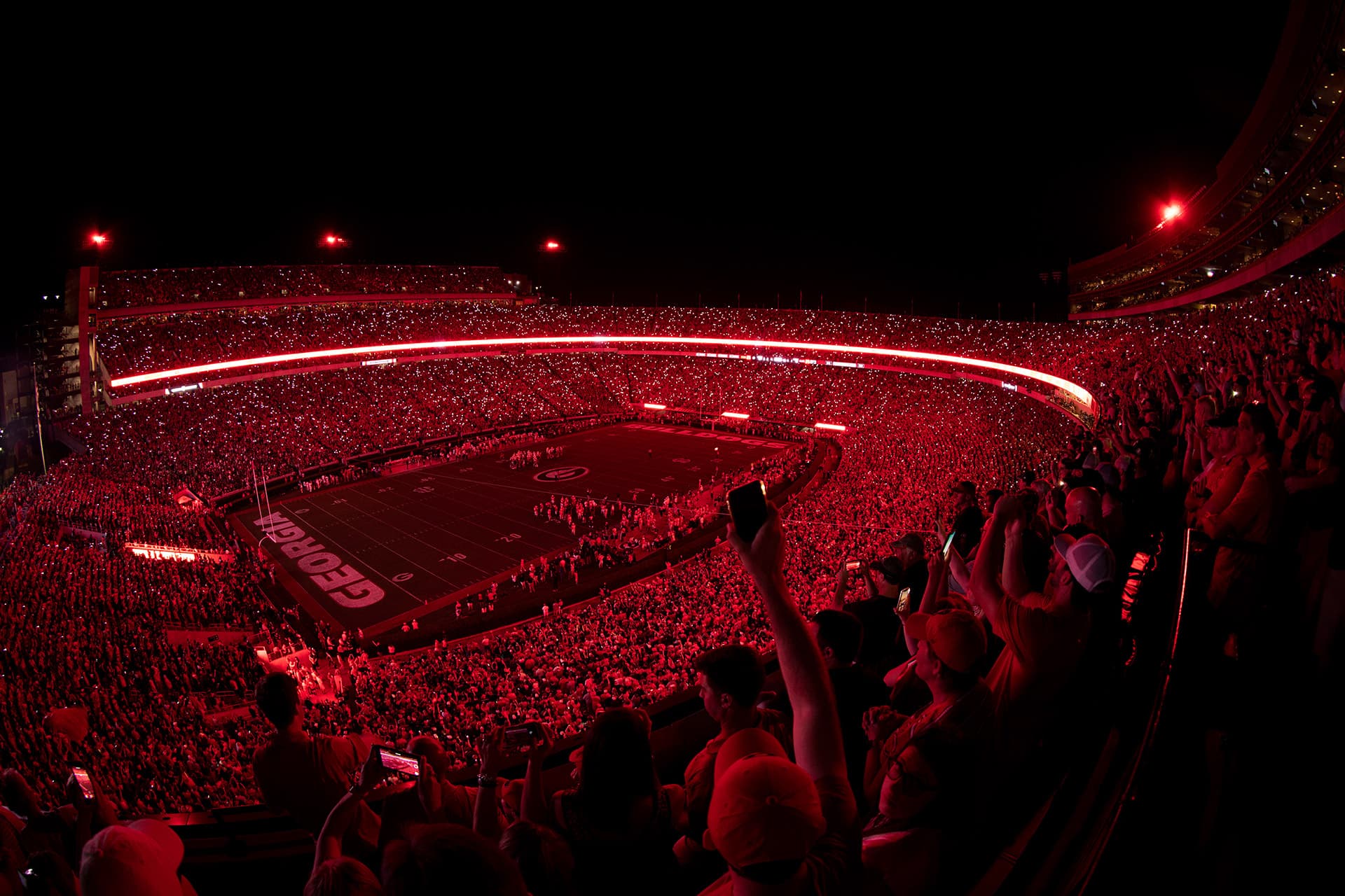 Sanford Stadium at the University of Georgia